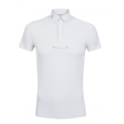 Camisa de competição LeMieux Monsieur Branco