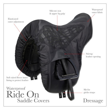 Capa de sela de adestramento LeMieux ProKit Ride On Capa de sela de adestramento LeMieux ProKit Ride On