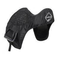 Capa de sela de adestramento LeMieux ProKit Ride On Preto Capa de sela de adestramento LeMieux ProKit Ride On Preto