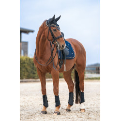 Touca para cavalo Night Collection Back On Track Touca para cavalo Night Collection Back On Track