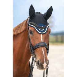 Touca para cavalo Night Collection Back On Track Touca para cavalo Night Collection Back On Track