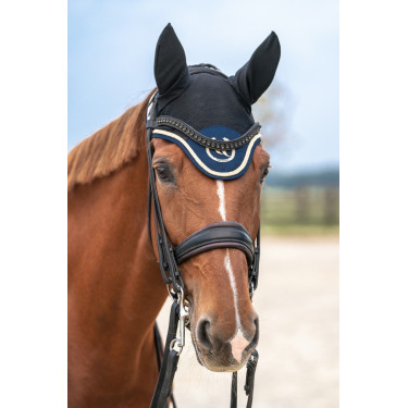 Touca para cavalo Night Collection Back On Track Touca para cavalo Night Collection Back On Track