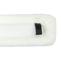 ALMOFADA SELLETTE POLAR 100 x 17 CM Branco
