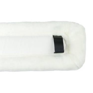 ALMOFADA SELLETTE POLAR 100 x 17 CM Branco