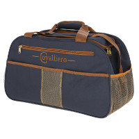 Bolsa de escovagem Milano Covalliero Marinho / camelo Azul
