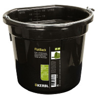 Balde Flatback Kerbl Preto