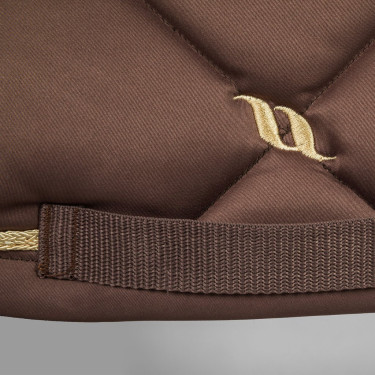 Almofada de Selim Dressage Night Collection Back On Track Café Castanho