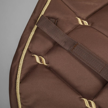 Almofada de Selim Dressage Night Collection Back On Track Café Castanho