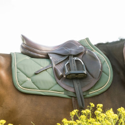 Almofada de Selim Dressage Night Collection Back On Track Oliva Verde