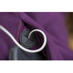 Suéter com gola alta LeMieux com capuz Uva Bord&amp;ocirc;