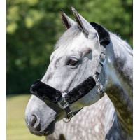 Cabeçada LeMieux Confort Cinza / preto Cinzento