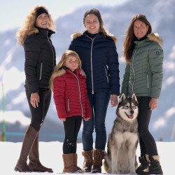 Parka Flags & Cup infantil Niskiki Vermelho