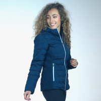 Parka Technique Flags & Cup Damen Atka Azul-marinho