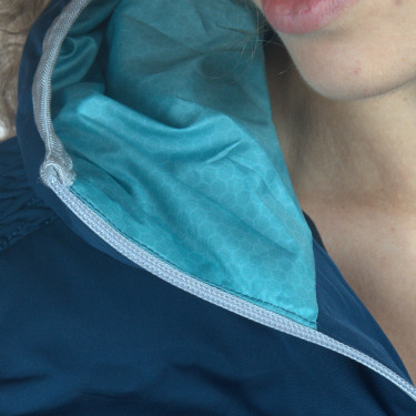 Parka Technique Flags & Cup Damen Atka Azul-marinho