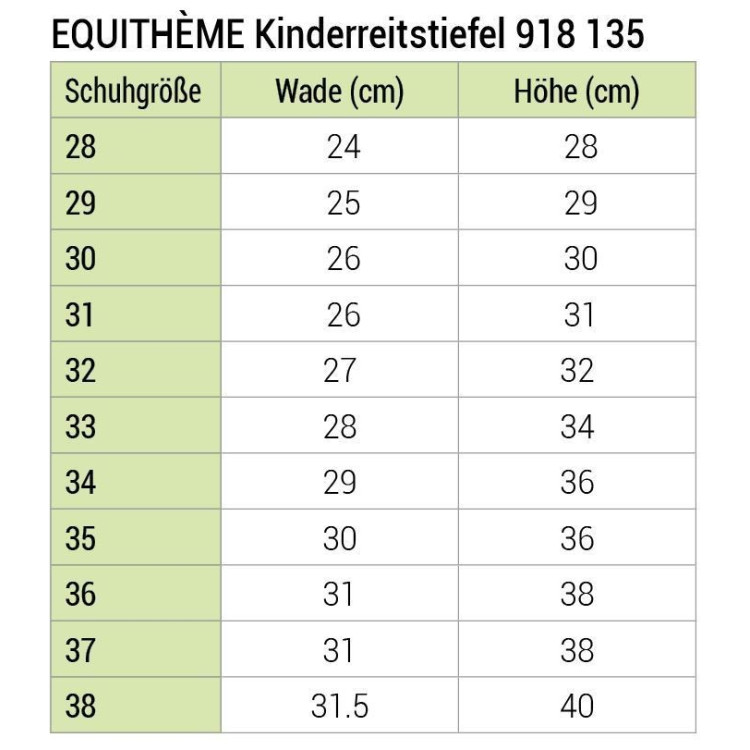 Botas Equithème Infantil Botas Equithème Infantil