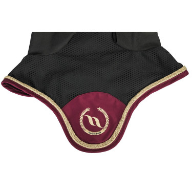Touca para cavalo Night Collection Back On Track Vermelho