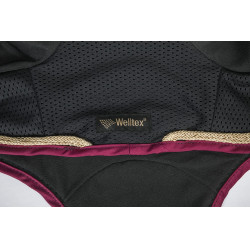 Touca para cavalo Night Collection Back On Track Vermelho