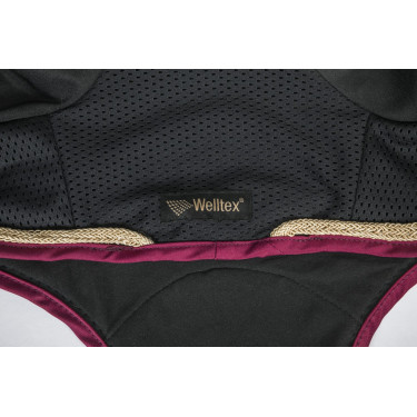 Touca para cavalo Night Collection Back On Track Vermelho