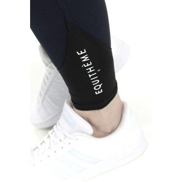 Calça Equithème Safir com fundo de silicone Calça Equithème Safir com fundo de silicone