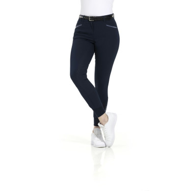 Calça Equithème Gizel com fundo de silicone Calça Equithème Gizel com fundo de silicone