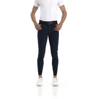 Calça Equithème Georg com fundo de silicone para homem Azul-marinho