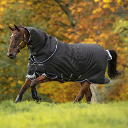 Capa Horseware Amigo® Bravo 12 Plus 250g 1200D Preto