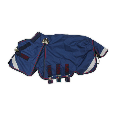 Coperta Horseware Rambo® Optimo Turnout 0g 1000D Azul-marinho