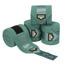 Bandagens de polo LeMieux Luxury Sábio Azul Bandagens de polo LeMieux Luxury Sábio Azul