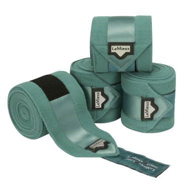 Bandagens de polo LeMieux Luxury Sábio Azul Bandagens de polo LeMieux Luxury Sábio Azul