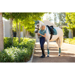 Bandagens de polo LeMieux Luxury Sábio Azul Bandagens de polo LeMieux Luxury Sábio Azul