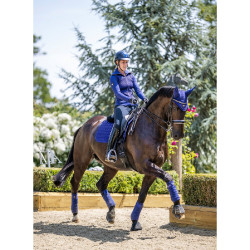 Tapete LeMieux Loire Classic Dressage Square Azul tinta