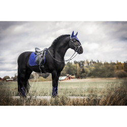Tapete LeMieux Loire Classic Dressage Square Azul tinta