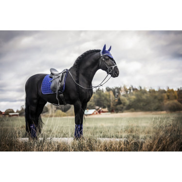 Tapete LeMieux Loire Classic Dressage Square Azul tinta