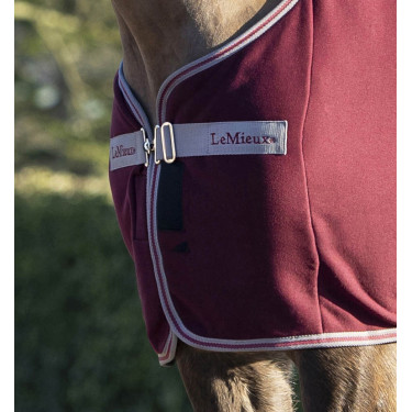 Manta polar LeMieux Arika Jersey-Tek Bordéus Bordô Manta polar LeMieux Arika Jersey-Tek Bordéus Bordô
