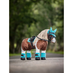 Faixas de polo para brinquedo Mini Pônei LeMieux Azul Faixas de polo para brinquedo Mini Pônei LeMieux Azul