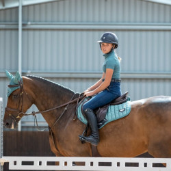 Tapete de dressage LeMieux Carbon Mesh Square Tapete de dressage LeMieux Carbon Mesh Square