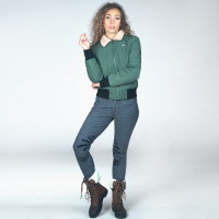 Damenreithose Flags & Cup Checks Cinzento Damenreithose Flags & Cup Checks Cinzento