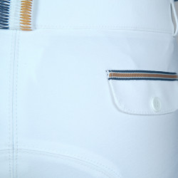 Calças Flags & Cup Bassano Junior Branco
