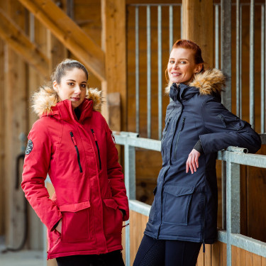 Parka longa Brooke Horze feminina Parka longa Brooke Horze feminina