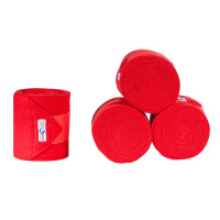 Bandagens de polo Finn-Tack Vermelho Bandagens de polo Finn-Tack Vermelho