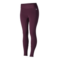 Legging térmico Horze Active feminino com reforços Ameixa Violeta Legging térmico Horze Active feminino com reforços Ameixa Violeta