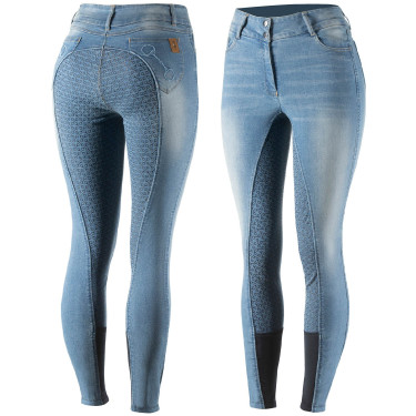 Culote integral de silicone cintura alta Kaia feminino Horze Culote integral de silicone cintura alta Kaia feminino Horze