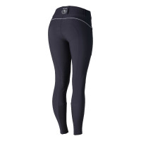Calça de cintura alta com grip de silicone Aubrey Horze feminina Azul-marinho escuro Calça de cintura alta com grip de silicone Aubrey Horze feminina Azul-marinho escuro