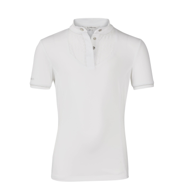 Camisa de competição LeMieux Young Rider Belle Branco
