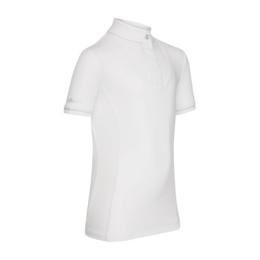 Camisa de competição LeMieux Young Rider Belle Branco