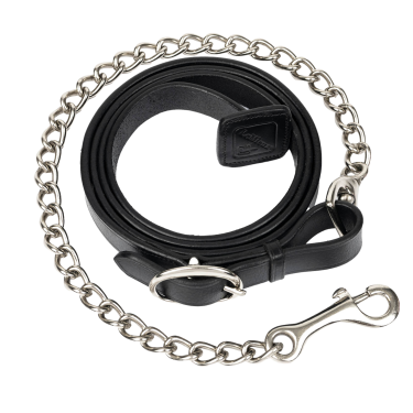 Longe de apresentação em couro LeMieux Preto Longe de apresentação em couro LeMieux Preto