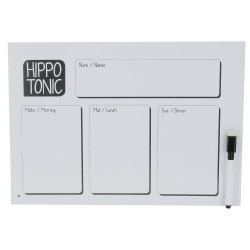 Placa de ração com marcador Hippotonic Placa de ração com marcador Hippotonic