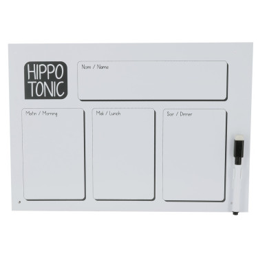 Placa de ração com marcador Hippotonic Placa de ração com marcador Hippotonic