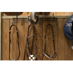 Suporte para cabeçadas Hippotonic 6 lugares, com ganchos Suporte para cabeçadas Hippotonic 6 lugares, com ganchos
