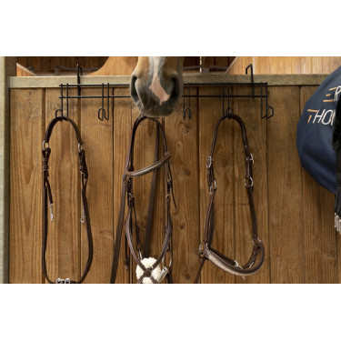 Suporte para cabeçadas Hippotonic 6 lugares, com ganchos Suporte para cabeçadas Hippotonic 6 lugares, com ganchos